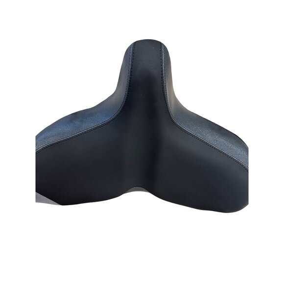 YLG Oversized Comfort Bike Seat Black For Adult Bikes SKU 7187 - Picture 6 of 7